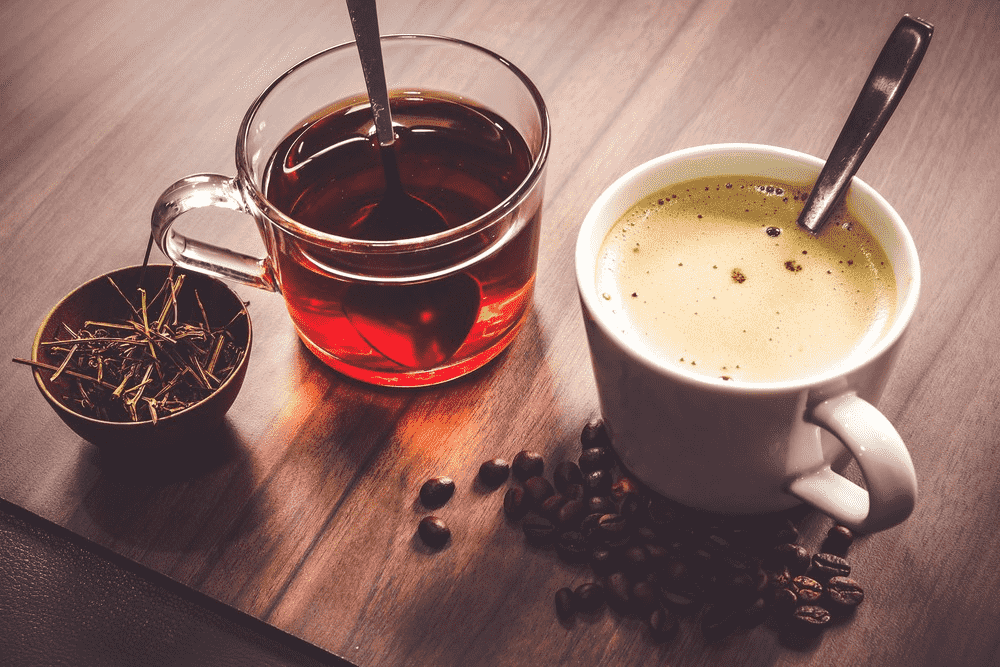 Caffeine is found in tea, coffee, beverages
